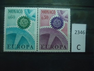 Фото марки Монако 1967г серия **