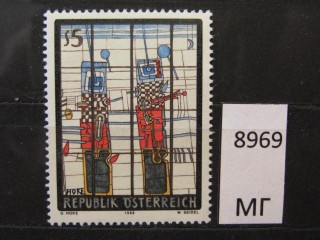 Фото марки Австрия 1988г *