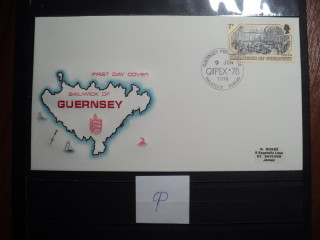 Фото марки Брит. Герсей 1978г конверт FDC