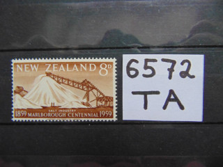 Фото марки Британская Новая Зеландия 1959г **