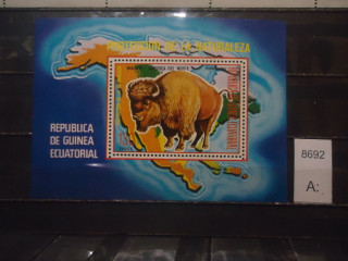 Фото марки Гвинея Экваториальная блок **