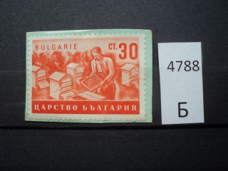 Фото марки Царство Болгарское /вырезка из конверта/