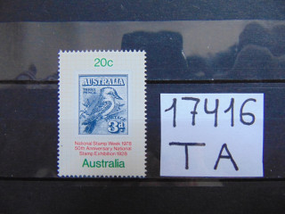 Фото марки Австралия марка 1978г **