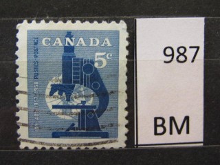 Фото марки Канада 1958г