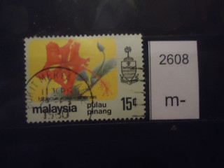Фото марки Брит. Малайзия шт Пенанг 1979г
