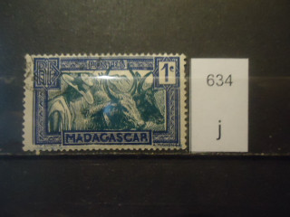 Фото марки Франц. Мадагаскар 1933г