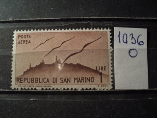 Фото марки Сан Марино 1946г **