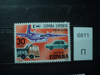 Фото марки Испания 1981г **