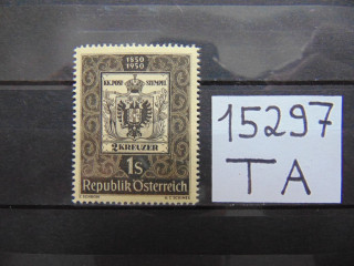 Фото марки Австрия марка 1950г **