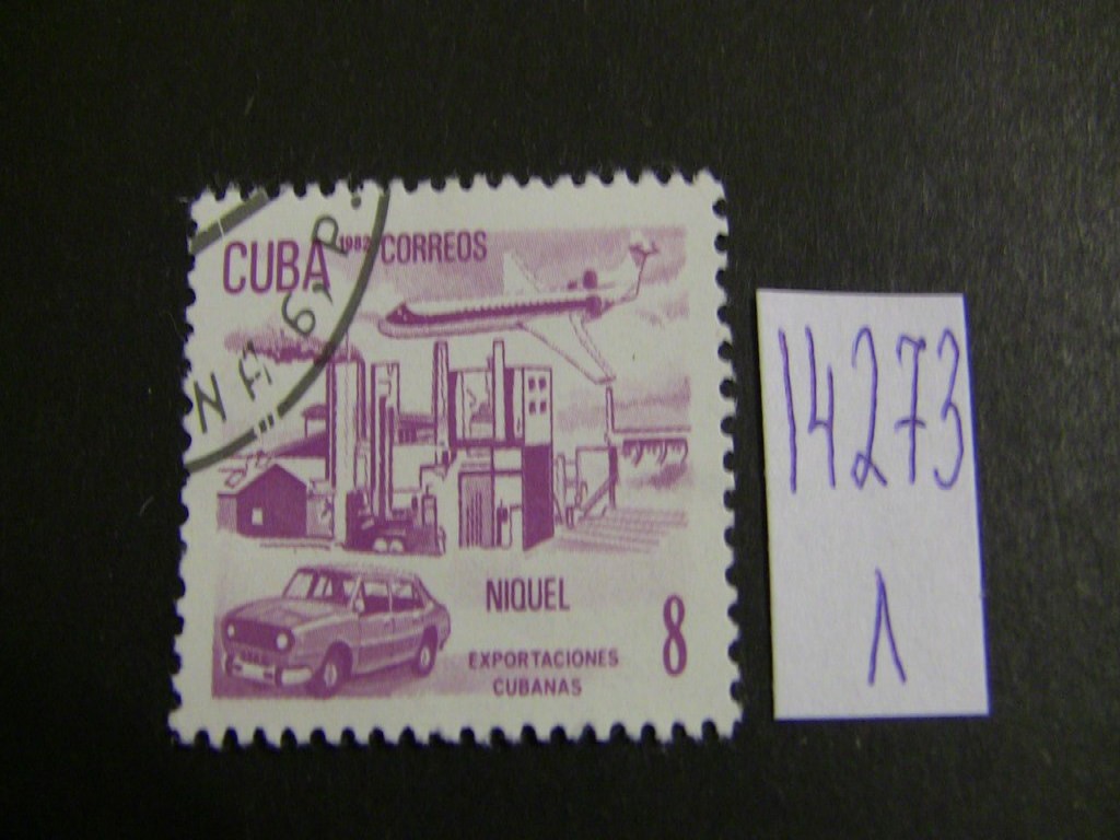 Фото марки Куба 1982г