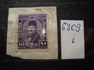 Фото марки Египет (вырезка)