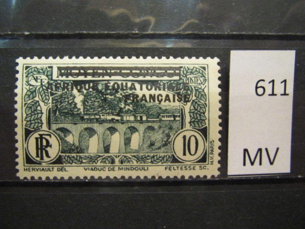 Фото марки Франц. Экваториальная Африка 1936г *