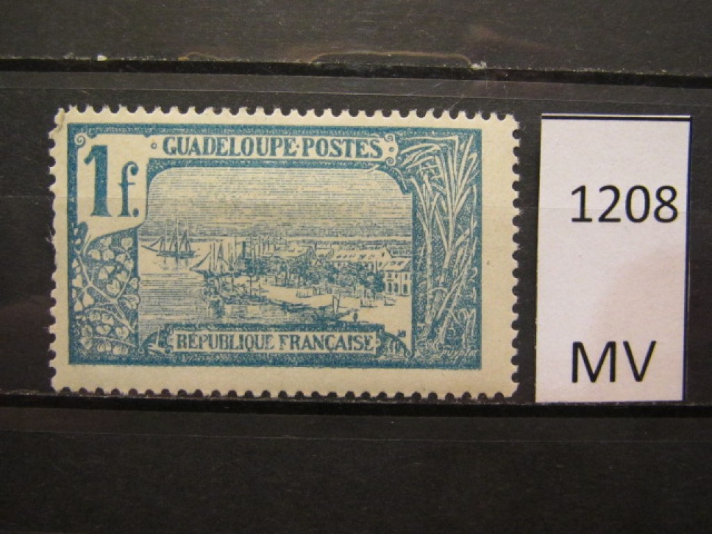 Фото марки Франц. Гваделупа 1922г *