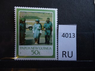 Фото марки Папуа-Новая Гвинея 1986г **