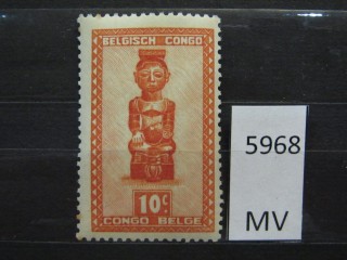 Фото марки Бельгийское Конго 1947г *