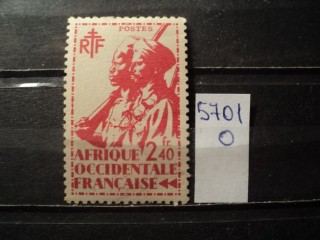 Фото марки Франц. Западная Африка 1945г *
