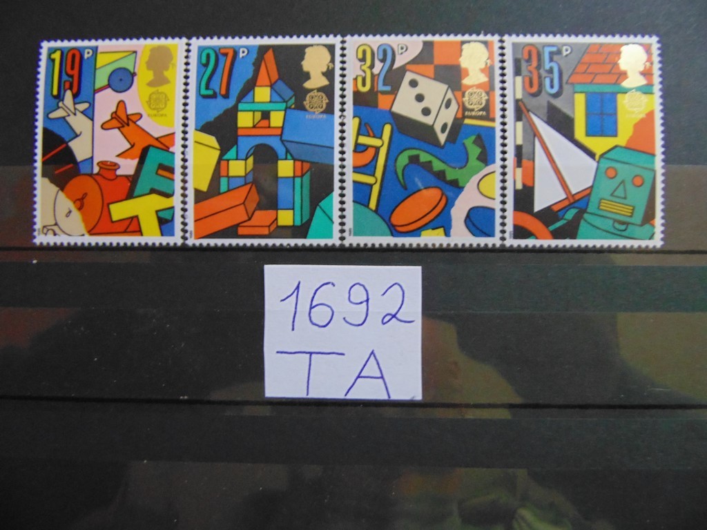 Фото марки Великобритания серия 1989г **