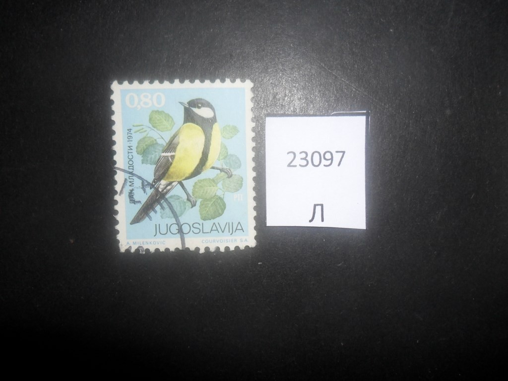 Фото марки Югославия 1974г