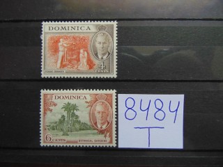 Фото марки Британская Доминика 1951г *