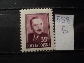 Фото марки Польша 1948г *