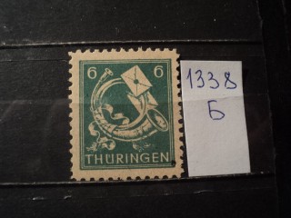 Фото марки Германия Тюрюнгия 1945г **