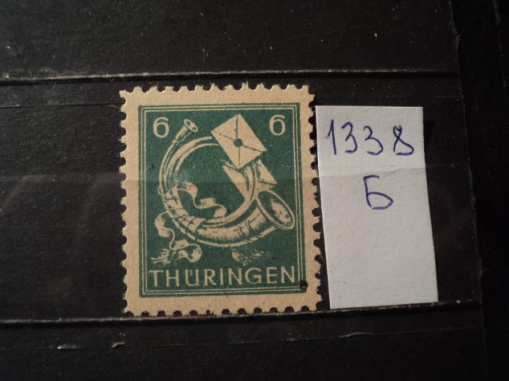 Фото марки Германия Тюрюнгия 1945г **