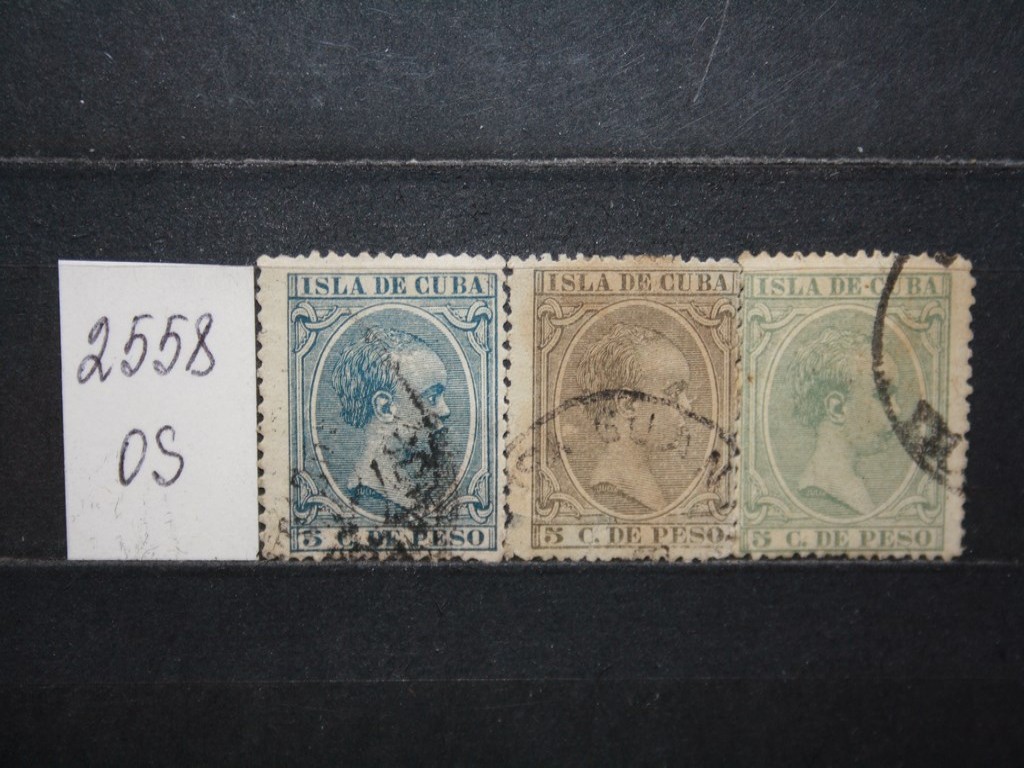 Фото марки Испанская Куба 1890г