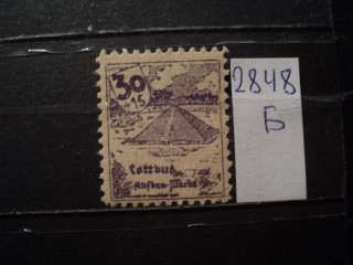 Фото марки Германия Оккупация Котбас 1946г **