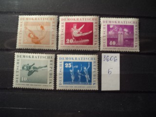 Фото марки Германия ГДР серия 1959г **
