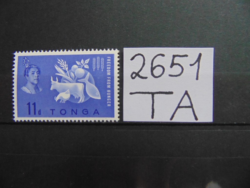 Фото марки Тонга марка 1963г **