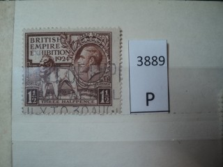 Фото марки Великобритания 1925г