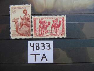 Фото марки Мавритания 1943г **