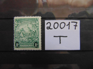 Фото марки Британский Барбадос 1938г **