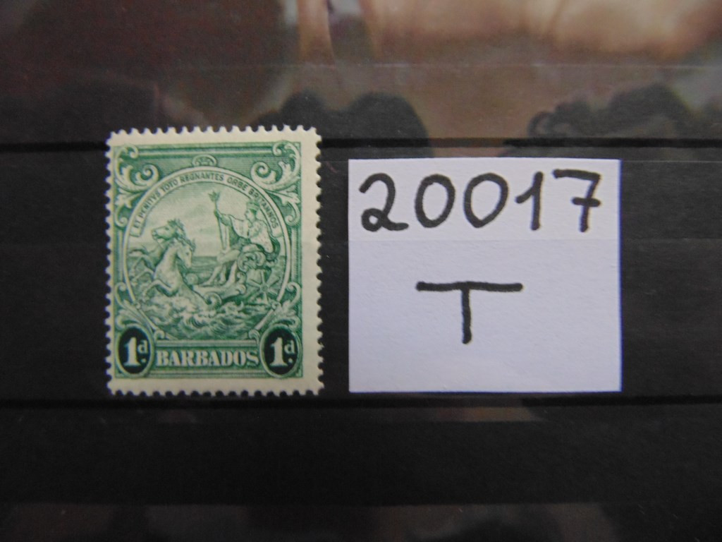 Фото марки Британский Барбадос 1938г **