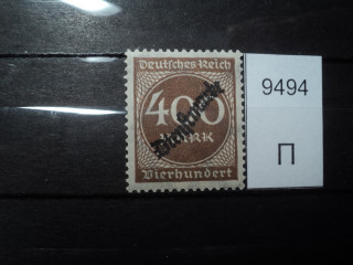 Фото марки Германия Рейх 1923г **