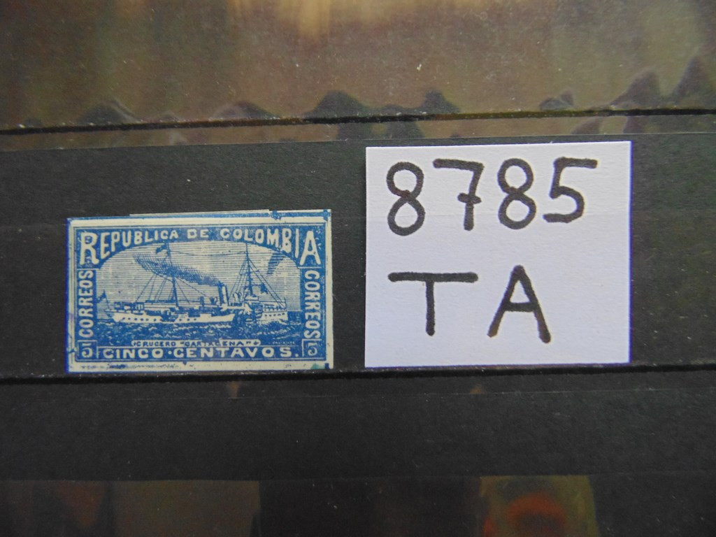 Фото марки Колумбия 1902г *