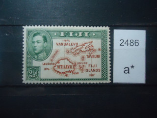 Фото марки Брит. Фиджи 1938г *
