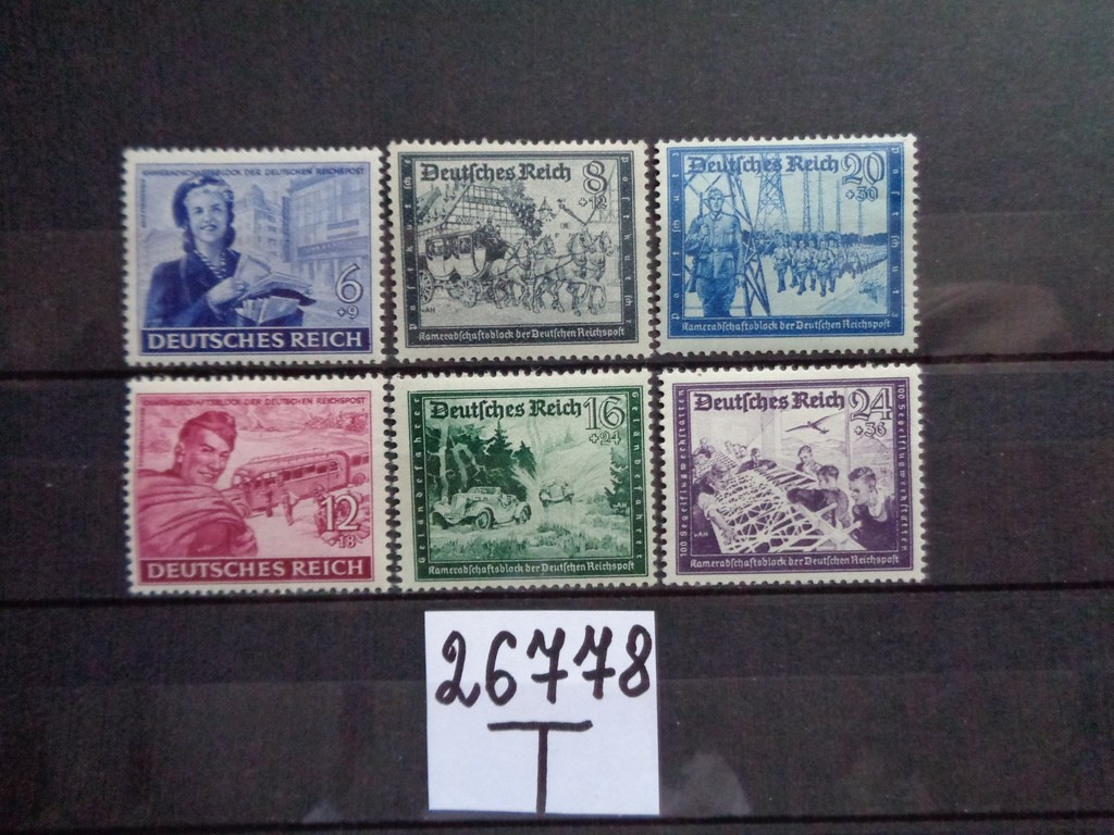 Фото марки 3-й Рейх серия 1944г **