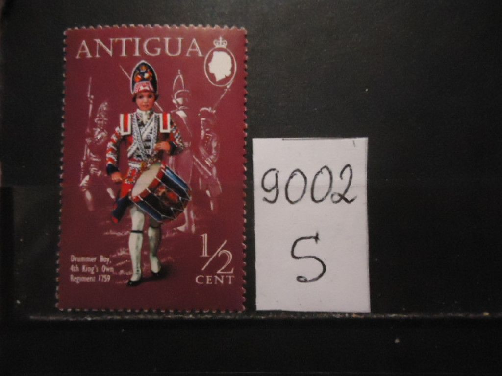 Фото марки Брит. Антигуа 1970г **