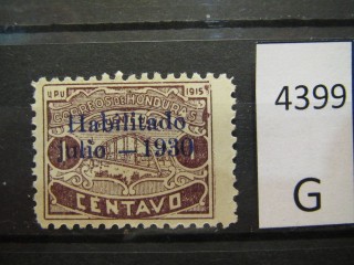 Фото марки Гондурас 1930г *