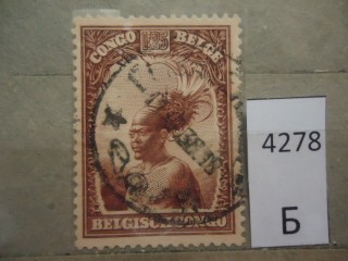 Фото марки Бельг. Конго 1931г