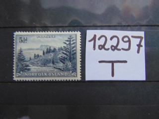 Фото марки Британский Остров Норфолк 1947г **