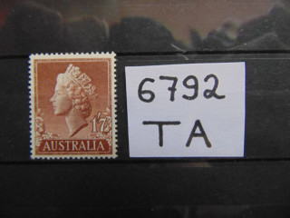 Фото марки Британская Австралия 1957г **