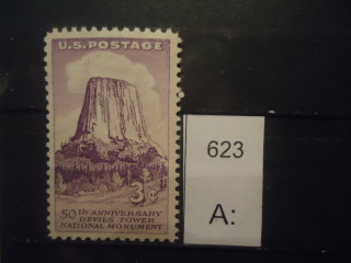 Фото марки США 1956г **
