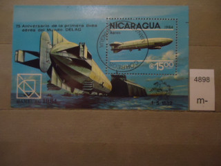 Фото марки Никарагуа блок