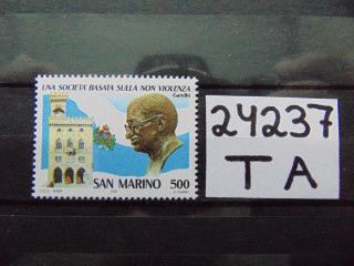 Фото марки Сан Марино марка 1987г **
