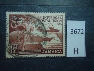 Фото марки Ямайка 1949г