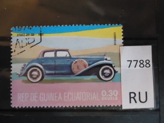 Фото марки Экватор Гвинея