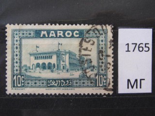 Фото марки Марокко 1933г