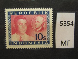 Фото марки Индонезия 1947г *